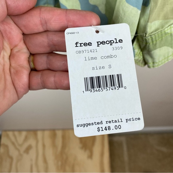 NWT Free People Lead the Way Cotton Utility Cargo Jacket - Picture 7 of 9